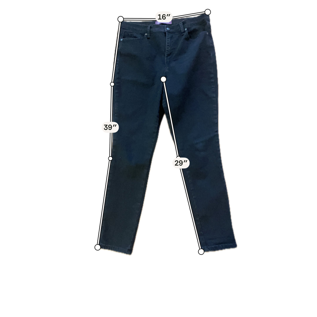 Gloria Vanderbilt Amanda Skinny Jeans Women’s Size 14 Stretch Denim Pants