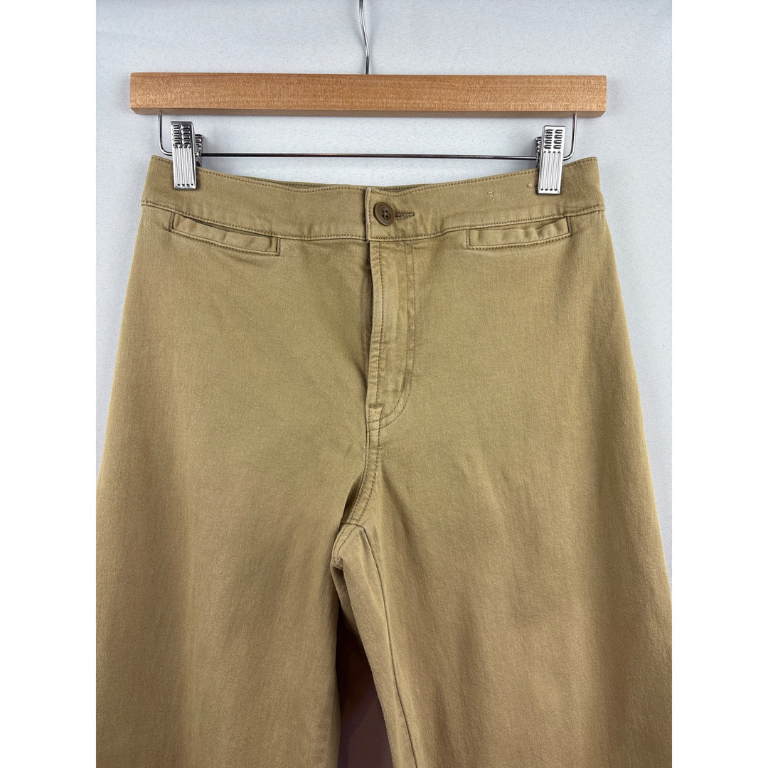 Women’s Madewell Size P27 Khaki Cotton Bermuda Pants