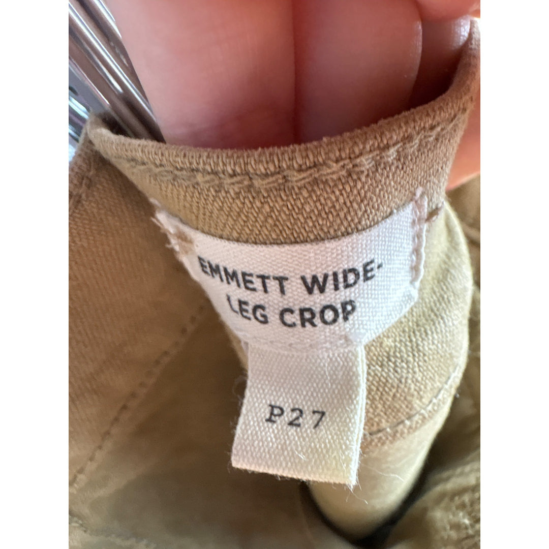 Women’s Madewell Size P27 Khaki Cotton Bermuda Pants