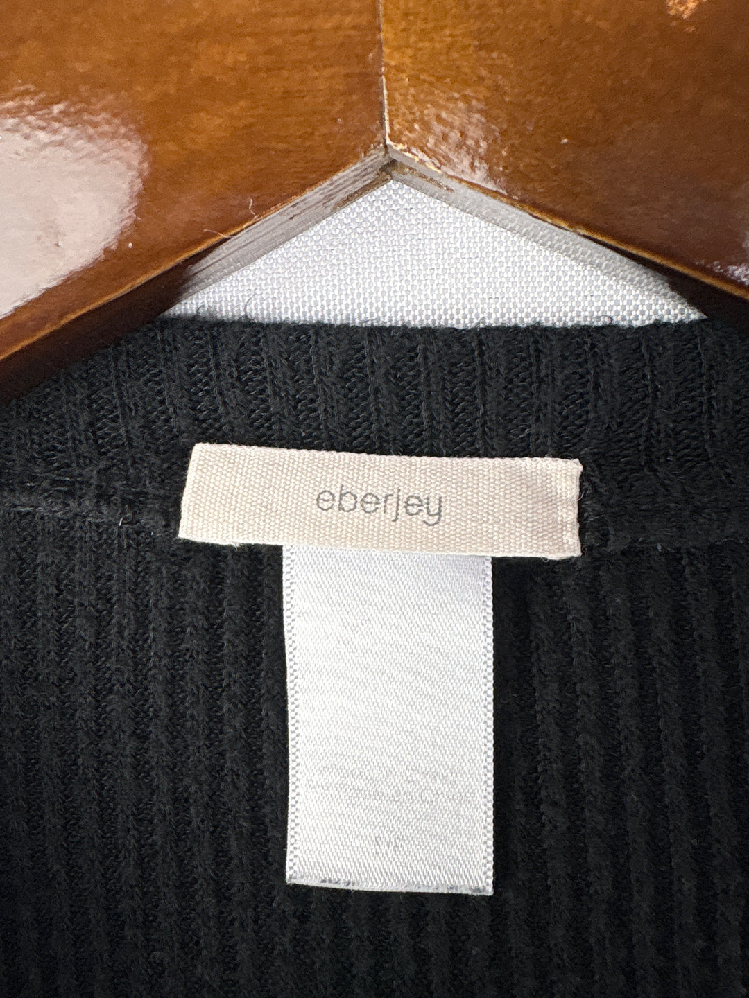 Women’s Eberjey Small Black Ribbed Tank Top