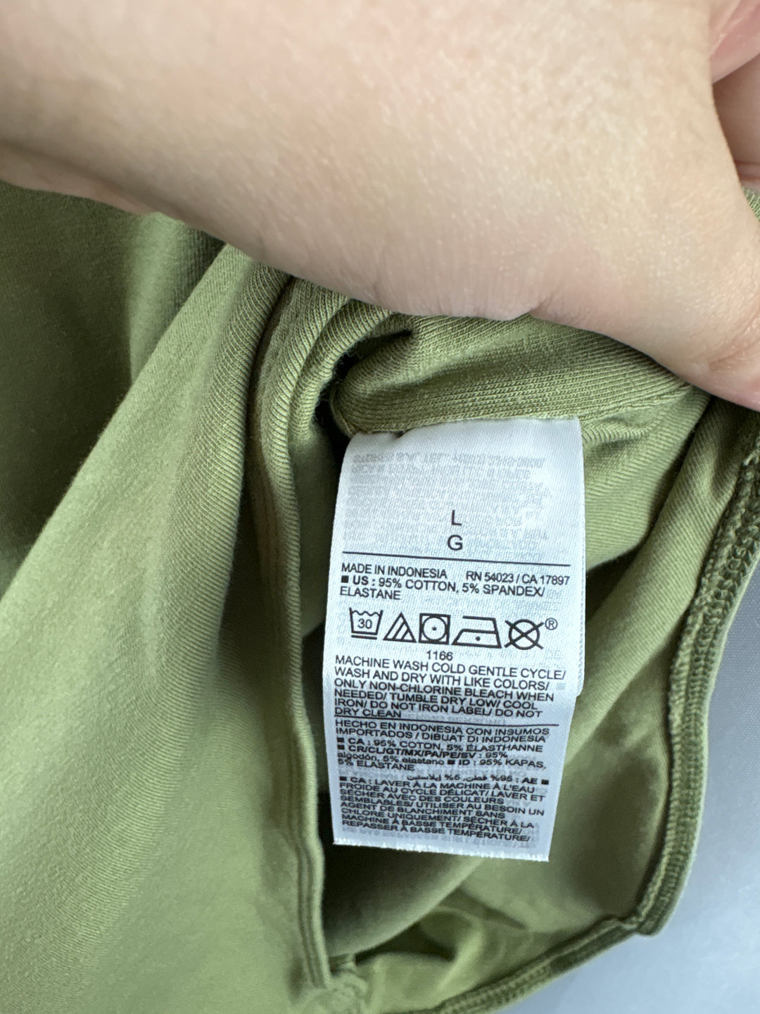 Women’s Old Navy Large Olive Green Sleeveless Bodysuit