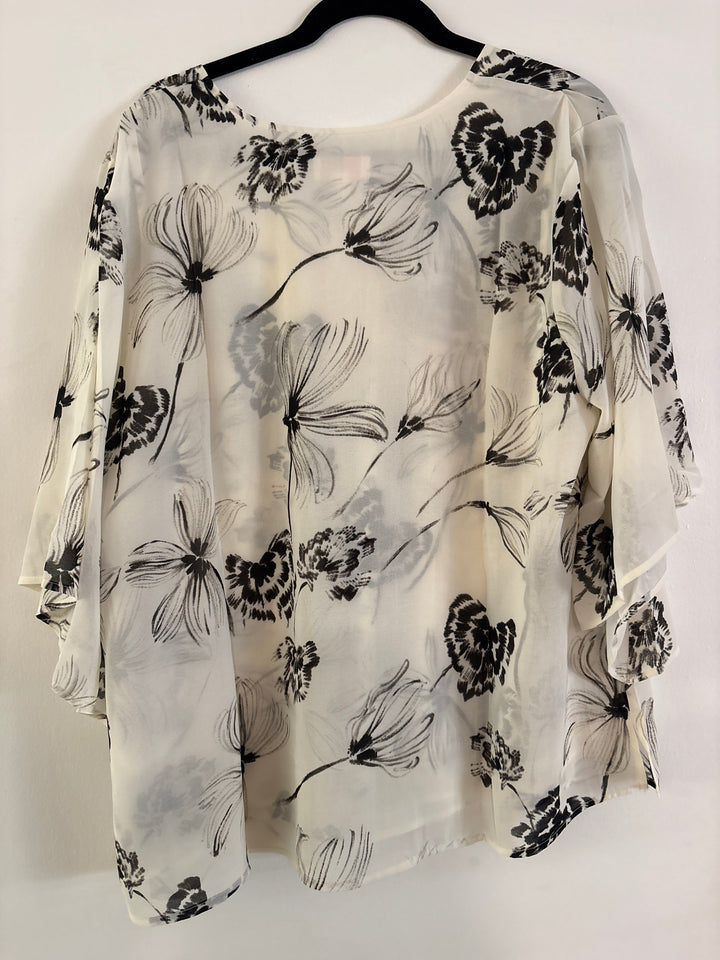 Belle Kim Gravel Blouse