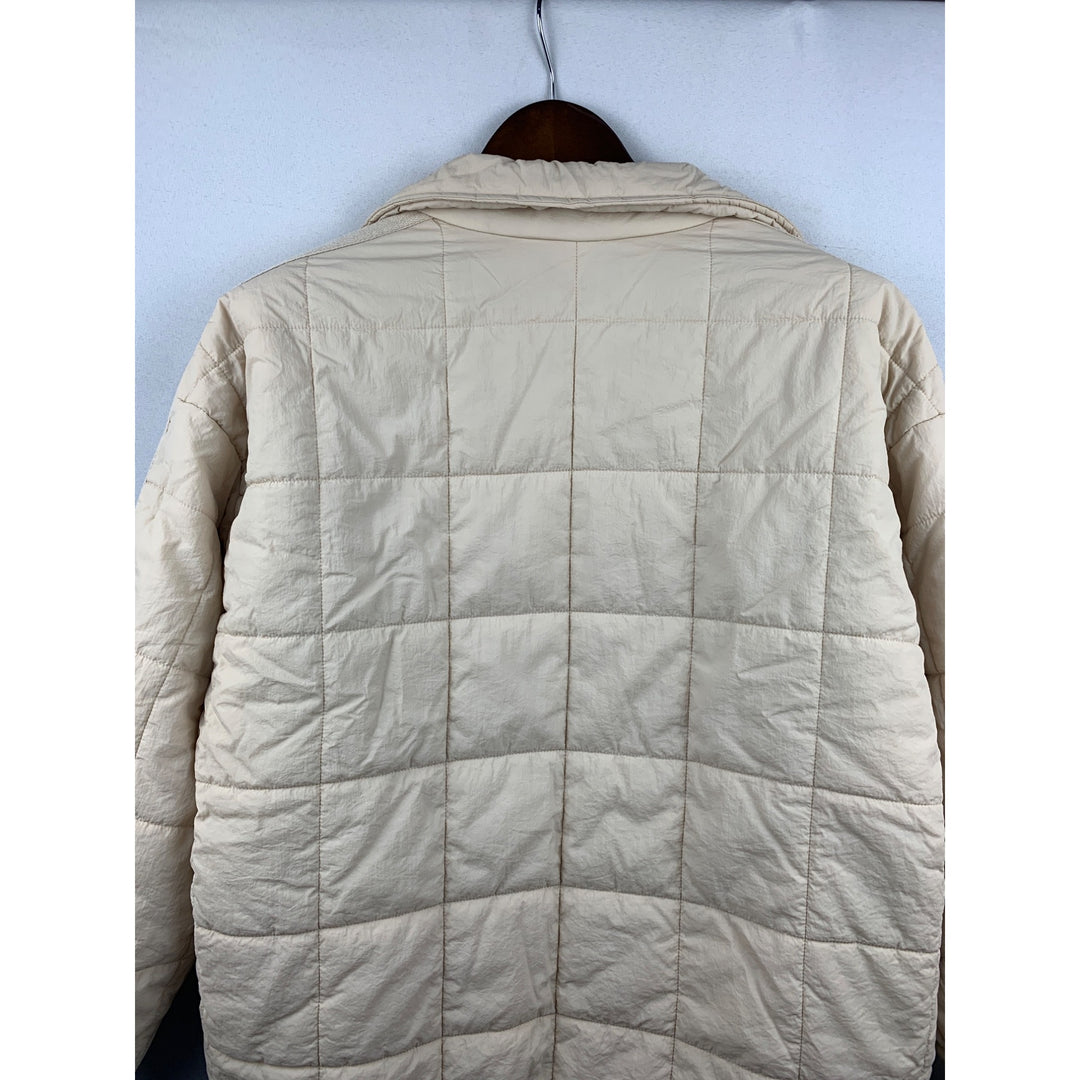 Women’s Fashion Pink Blush Quilted Puffer Jacket Size L