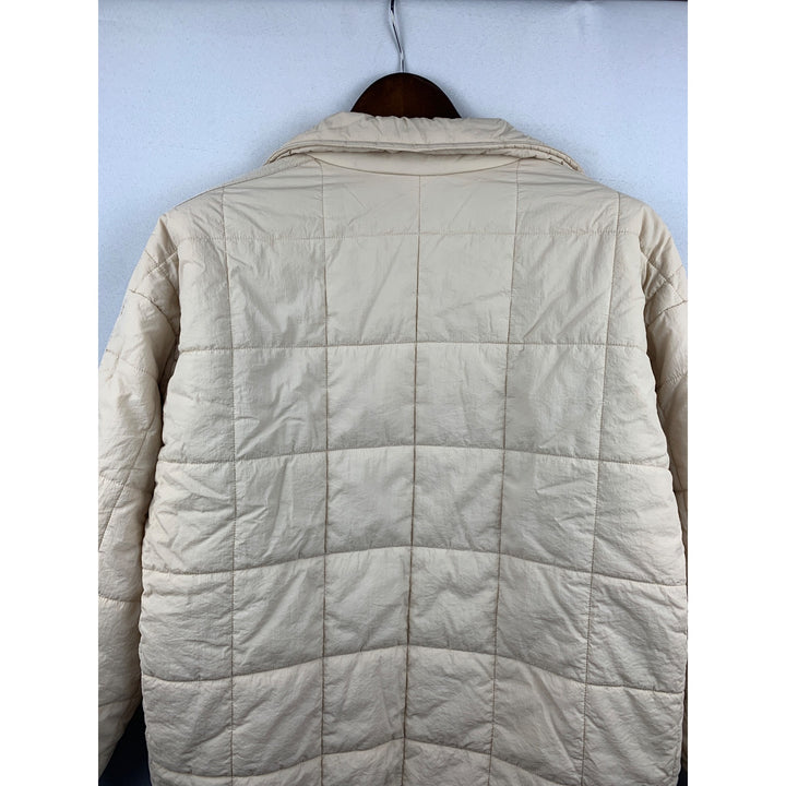 Women’s Fashion Pink Blush Quilted Puffer Jacket Size L