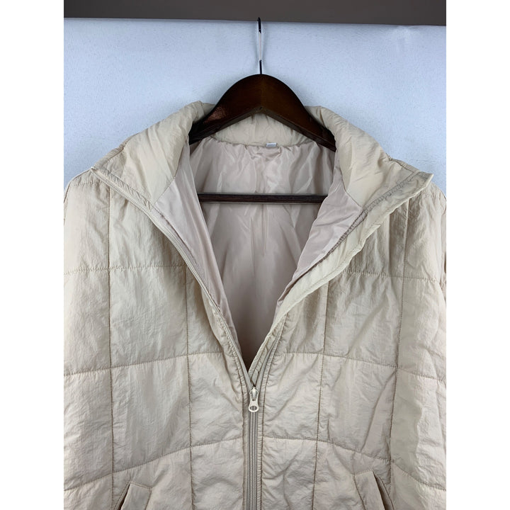 Women’s Fashion Pink Blush Quilted Puffer Jacket Size L