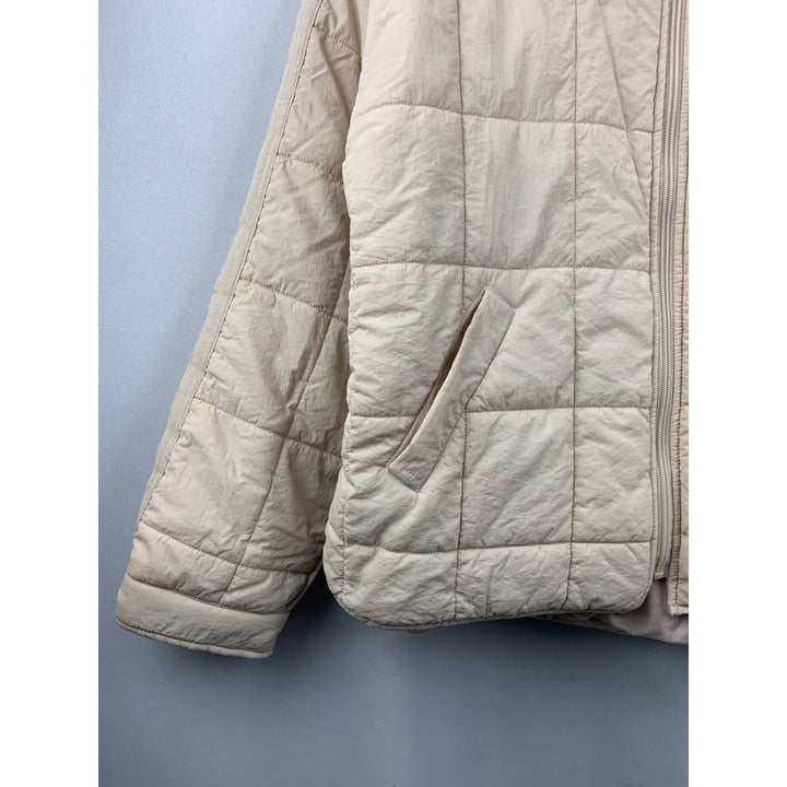 Women’s Fashion Pink Blush Quilted Puffer Jacket Size L