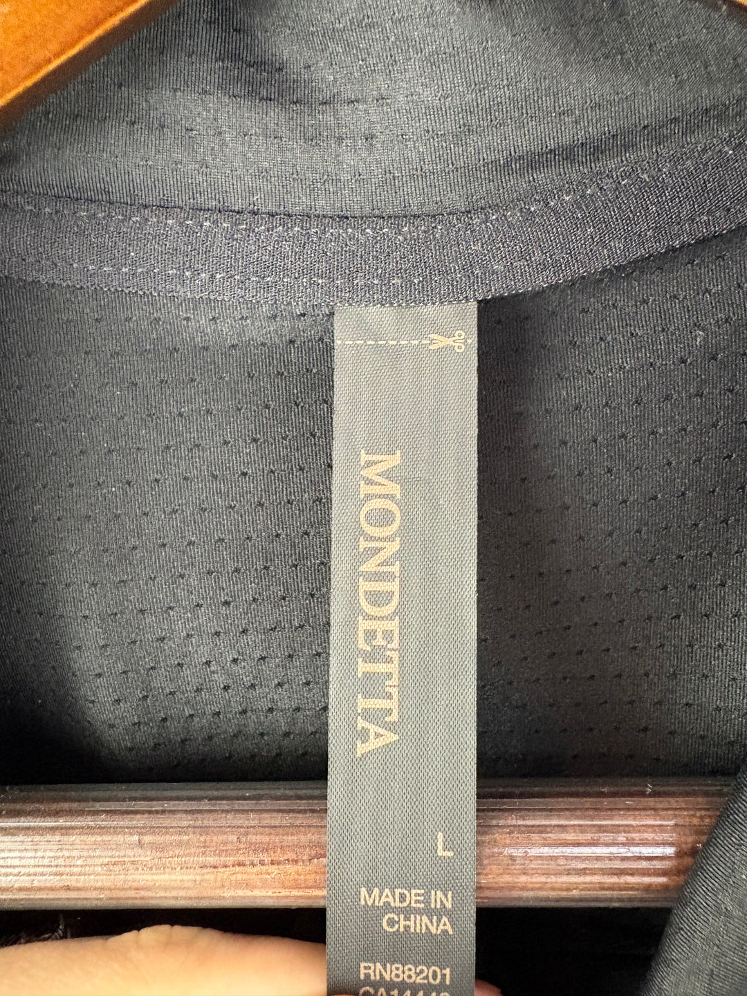 Women’s Mondetta Large Black Athletic Zip-Up Hoodie