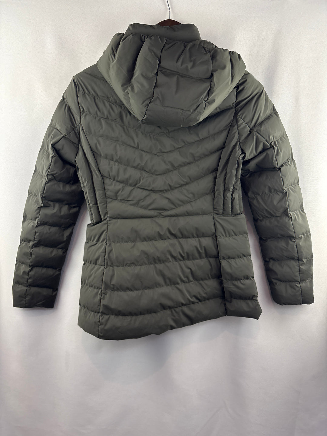 Women’s 32° Heat Small Charcoal Gray Puffer Jacket
