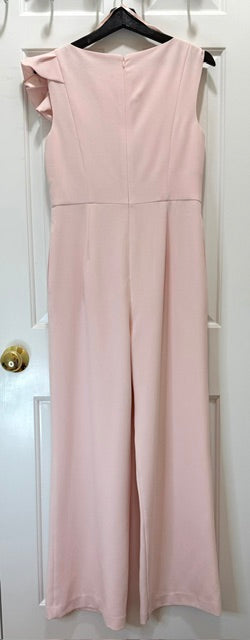 Harper Rose Pale Pink Wide‑Leg Jumpsuit -Sz 8P