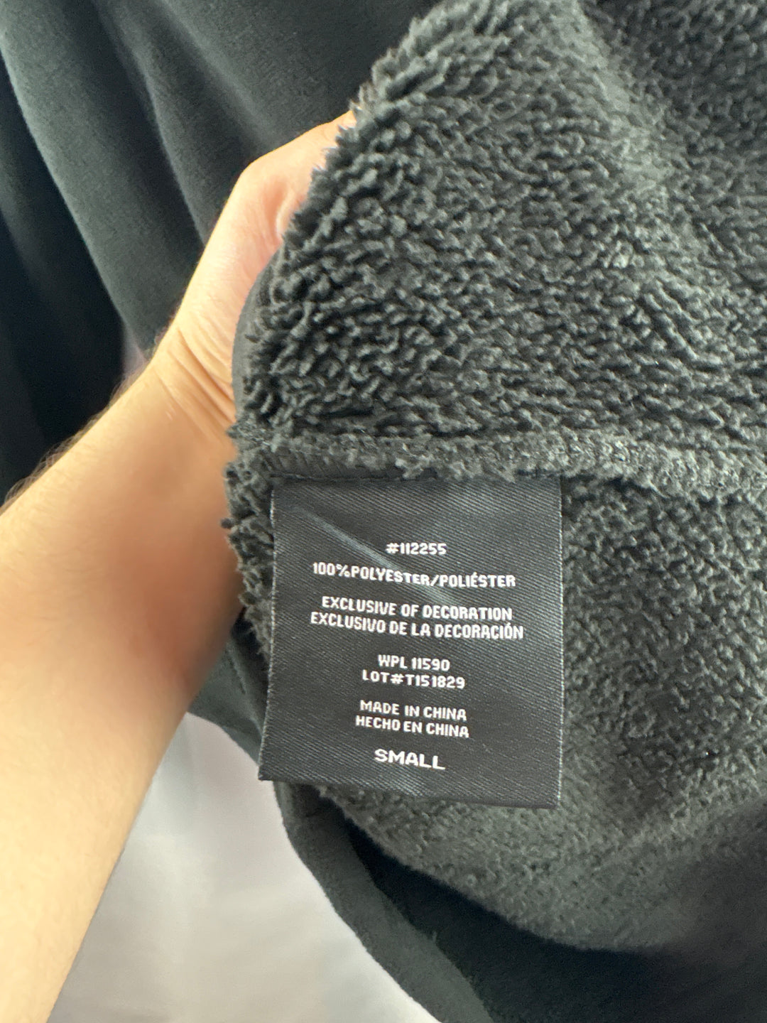 Women’s 32° Heat Small Black Fleece Jacket
