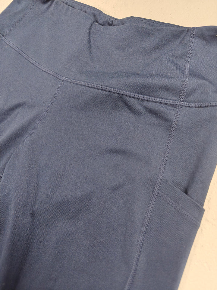 Womens Zella Active Leggings Navy Blue Size Large