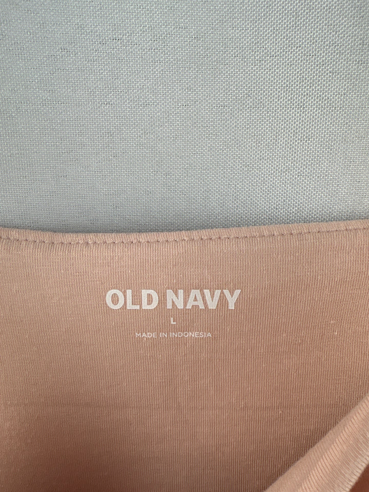 Women’s Old Navy Large Baby Pink Sleeveless Bodysuit