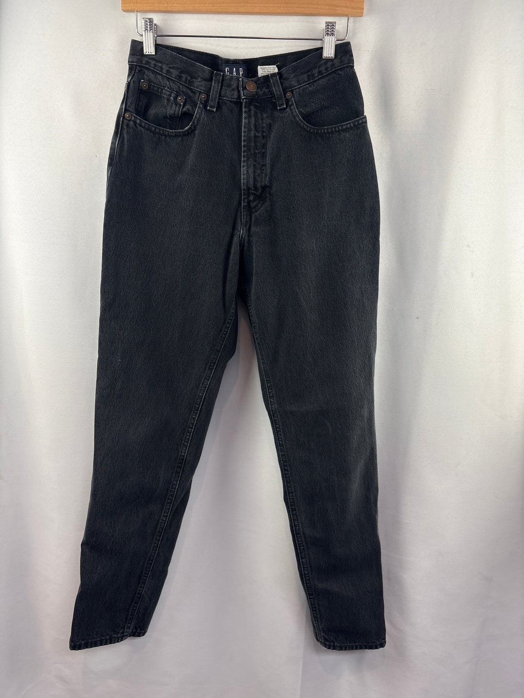 Women’s GAP Size 8 Black Straight Leg Jeans