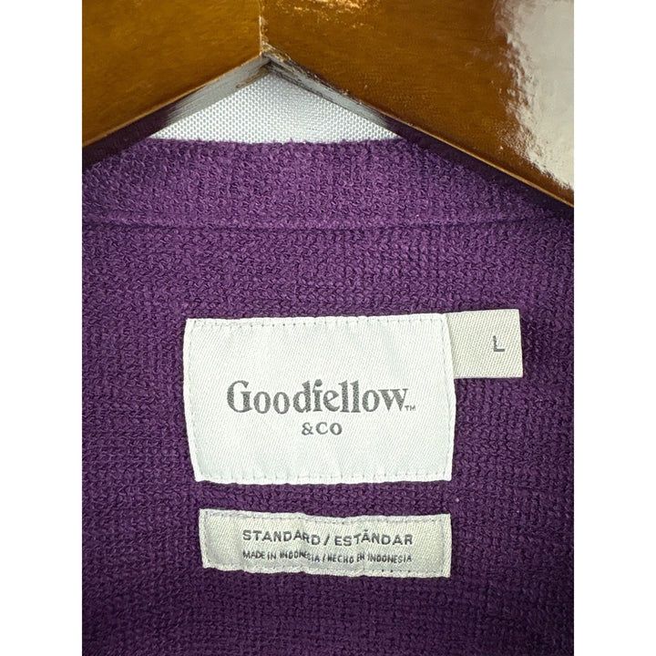 Men’s Goodfellow Large Plum Purple Long Sleeve Thermal Shirt