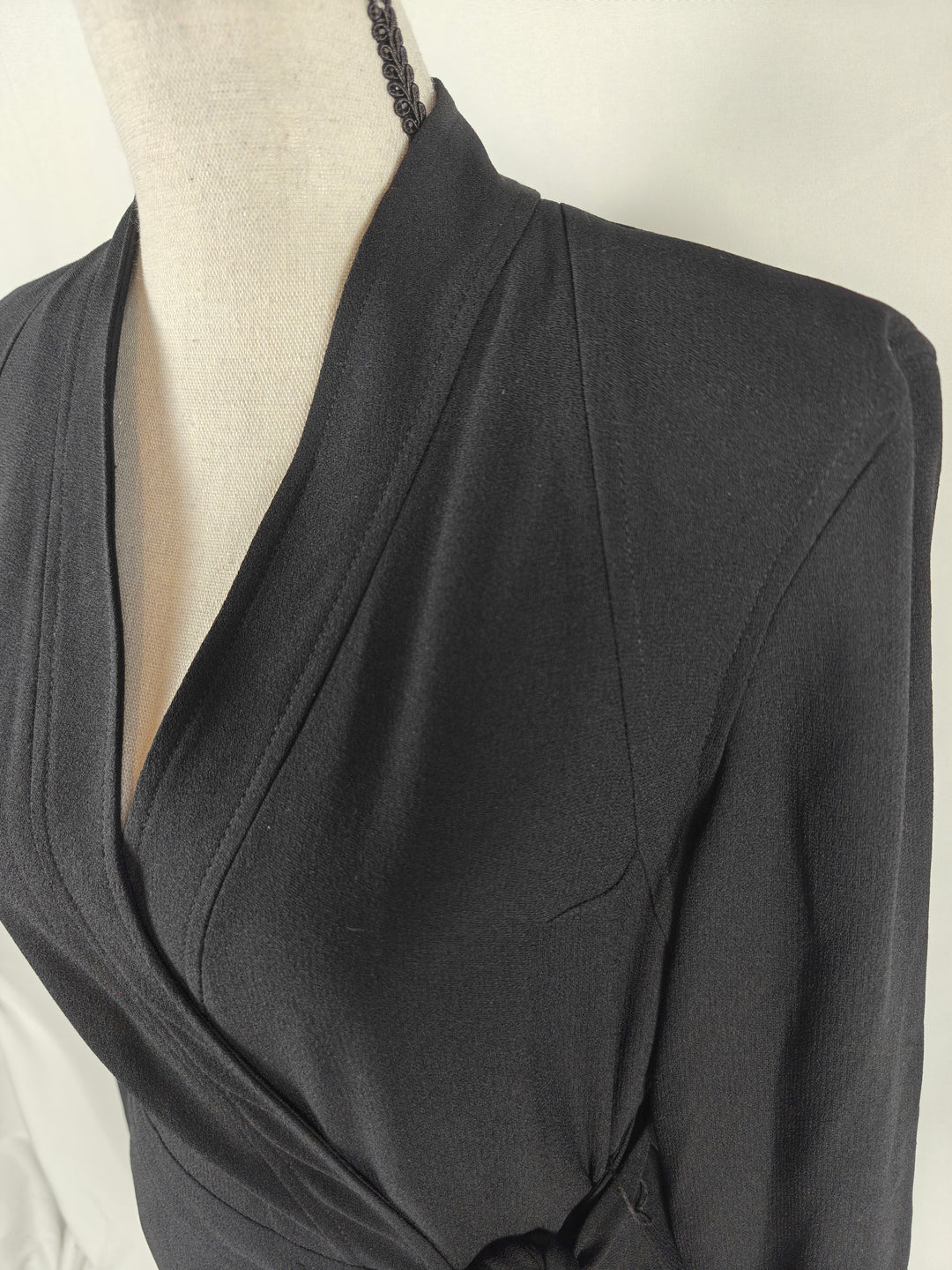 Women’s Jones New York Wrap Dress Black Size 4