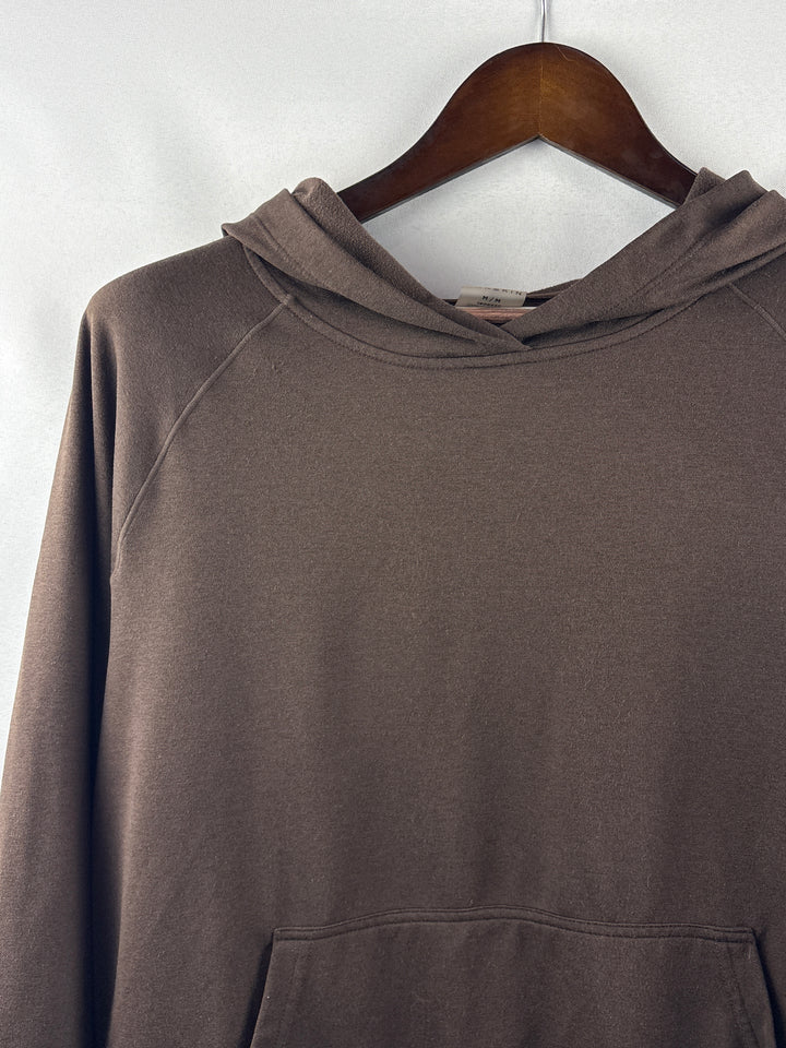 Womens DanSkin Medium Chocolate Brown Hoodie