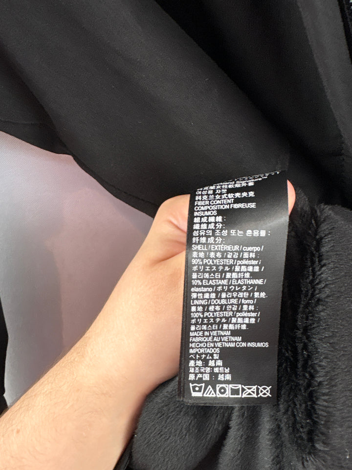 Women’s Kirkland Signature Large Black Rain Jacket