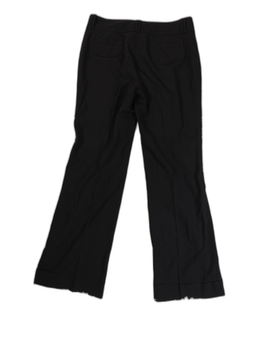 Womens Banana Republic Martin Fit Dress Pants Black Size 12L