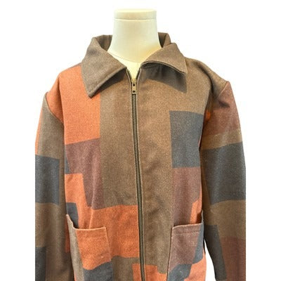 Jeremy Allen Jacket S02 Bear Wool Handmade Wool Jacket Sz M