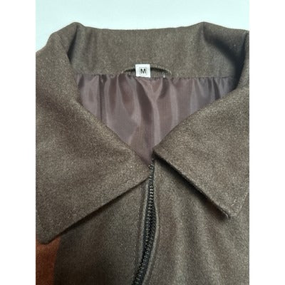 Jeremy Allen Jacket S02 Bear Wool Handmade Wool Jacket Sz M