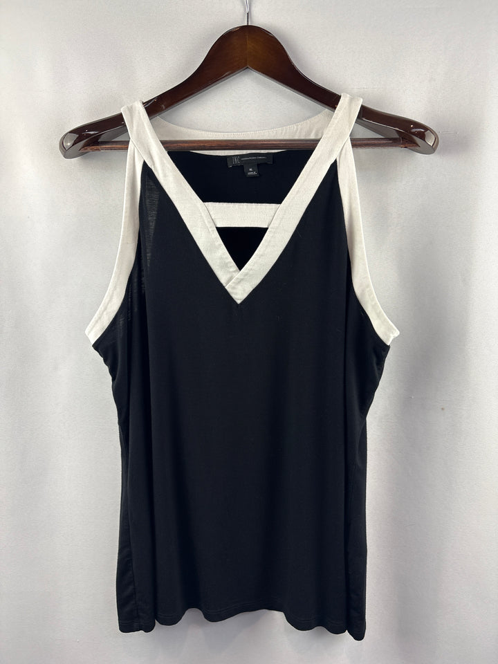 Women’s INC International Concepts XL Black Sleeveless Blouse