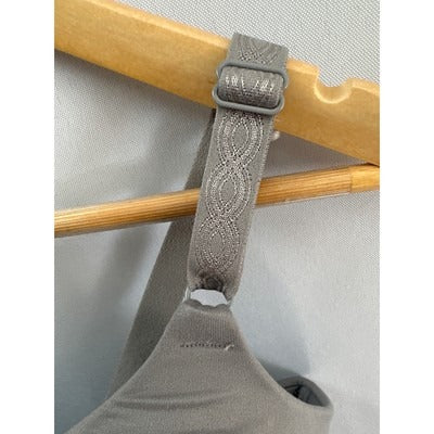 Warners 38D Gray Bra Wireless and Seamless NWOT