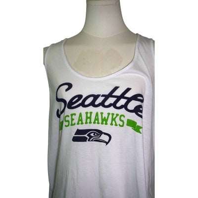 Women's Touch Seahawk Cotton Tank - Size XL